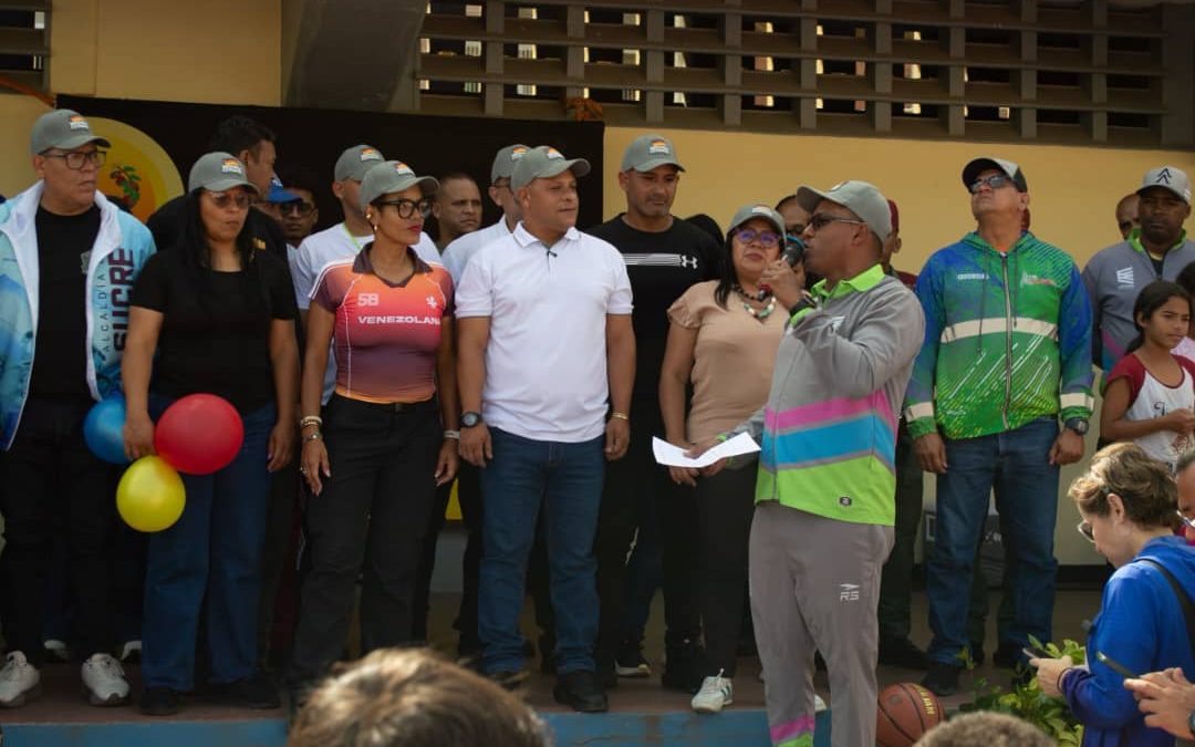 Inauguran  en Petare Juegos Deportivos Venezuela Renace