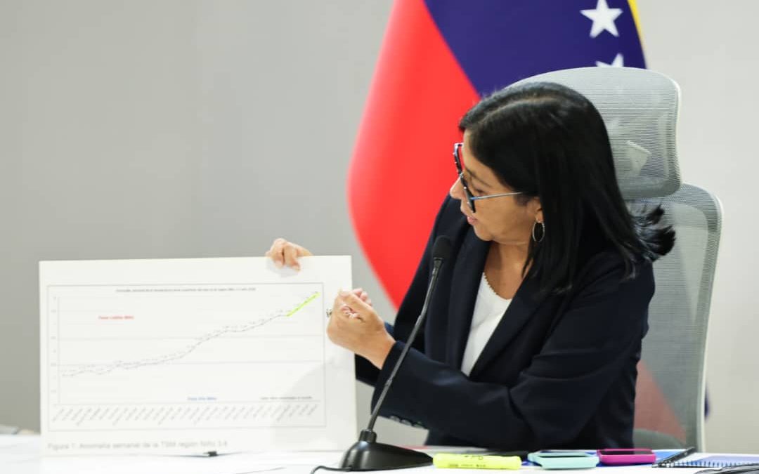 Presidenta Delcy Rodríguez sostuvo videoconferencia con gobernadores para evaluar la recuperación del SEN