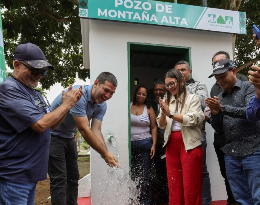 Más de 1.500 familias de Carrizal se beneficiarán con la activación del pozo de Montaña Alta  ‎