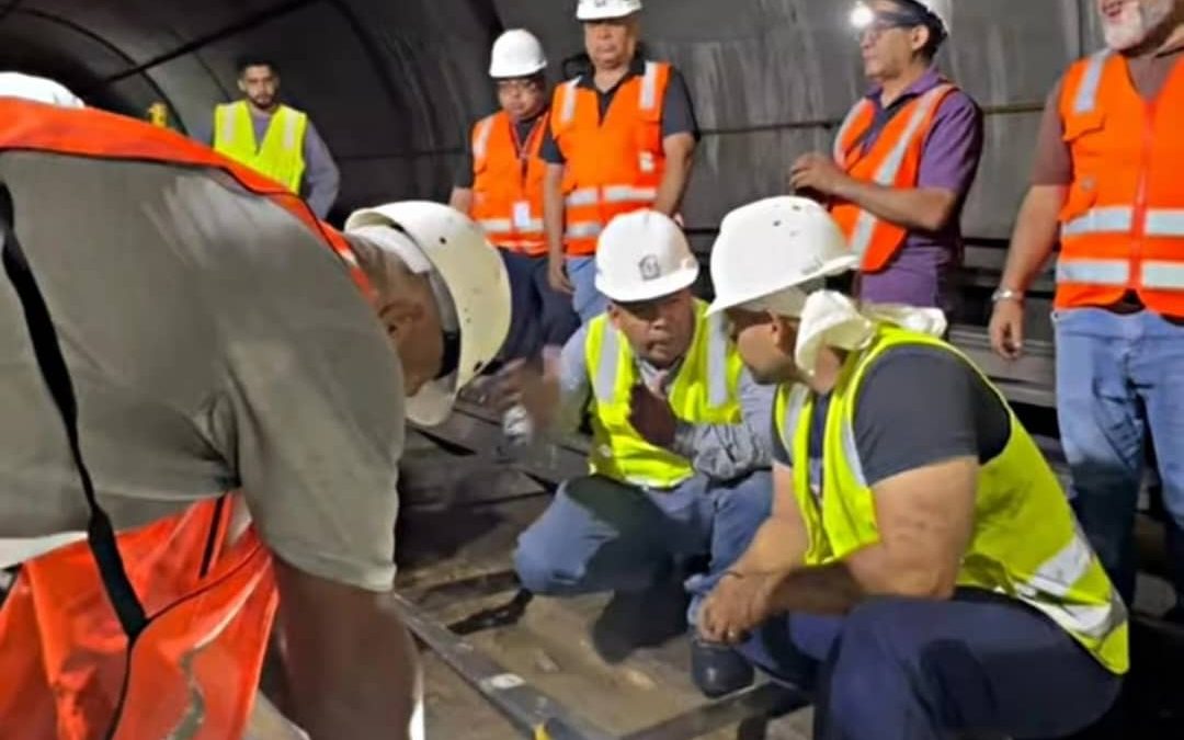 Metro Los Teques ejecuta labores de mantenimiento vial