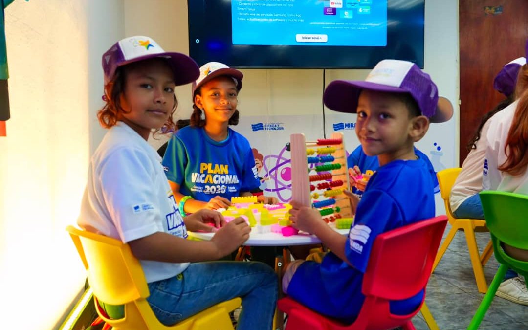 Miranda atiende a más de 300 niños y adolescentes con Plan Vacacional Científico
