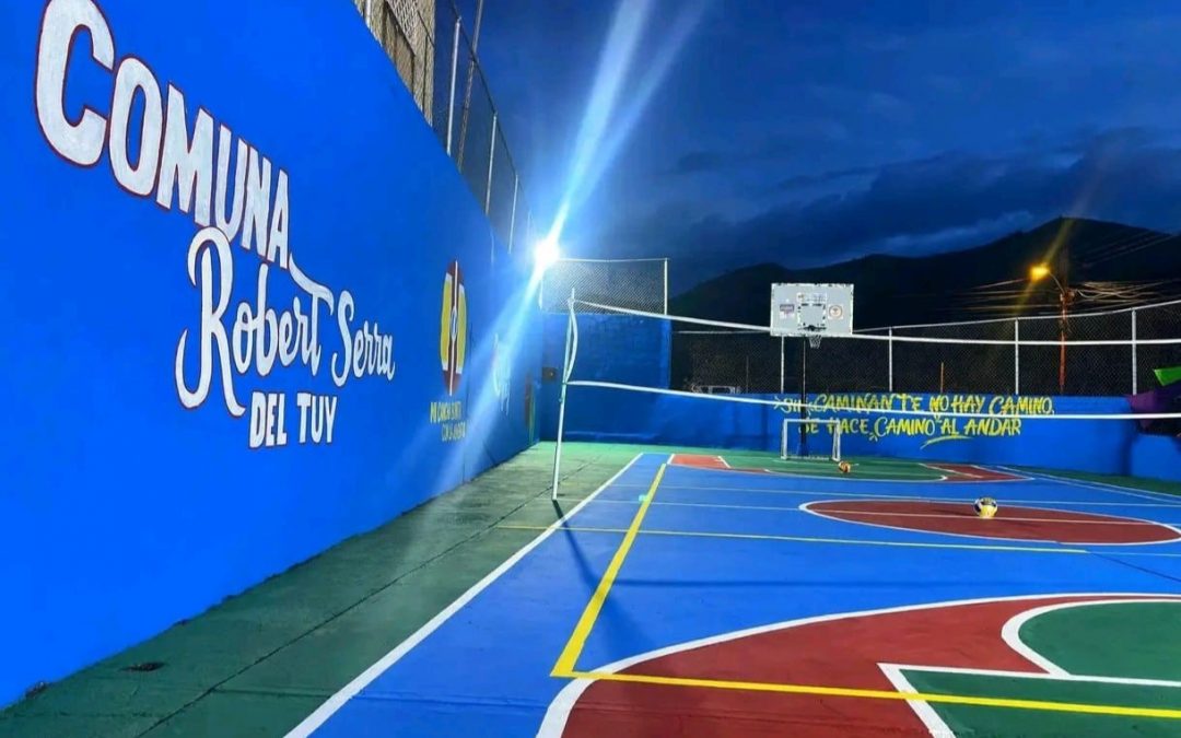 Ocumare del Tuy cuenta con dos nuevas canchas deportivas