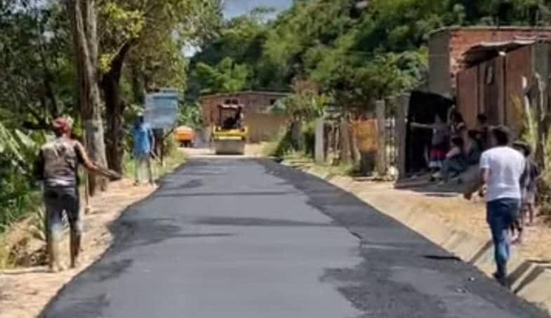 Asfaltaron vías de Terrazas de Sinaí y Los Lagos de Los Teques