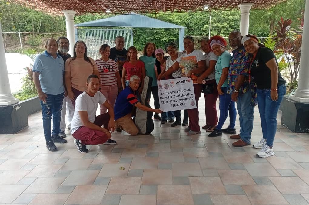 Ruta de la Esperanza llevó cultura y Joropo Tuyero al campamento La Zamorera en Charallave