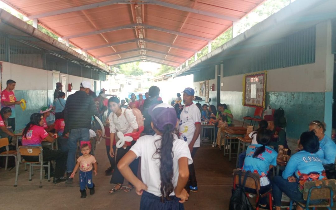 Plan vacacional Miranda RÍE 2026 lleva  artes y dinámicas grupales niños de Las Brisas