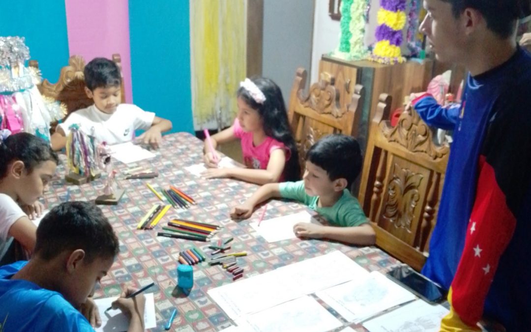 Pastores del Niño Jesús de Los Teques desarrollan taller vacacional