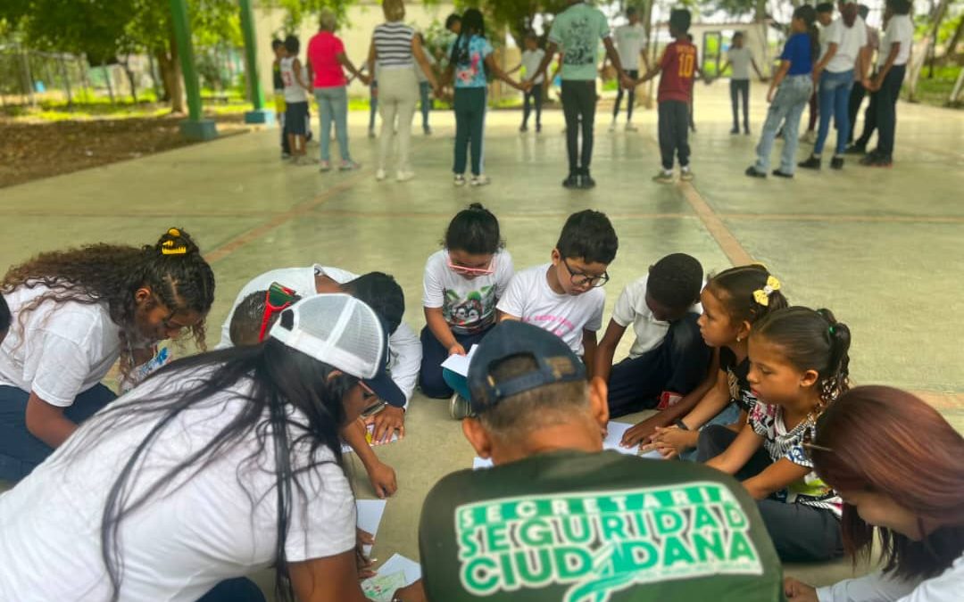Jornada integral de la «Ruta de la Esperanza» lleva recreación y cultura a niños de Cúa