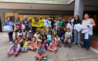 Jornada lúdica y artística llegan al campamento Alejo Fortique en Baruta