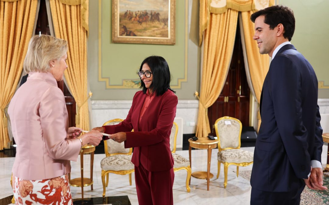 Presidenta Delcy Rodríguez recibió Cartas Credenciales de la nueva embajadora de Países Bajos