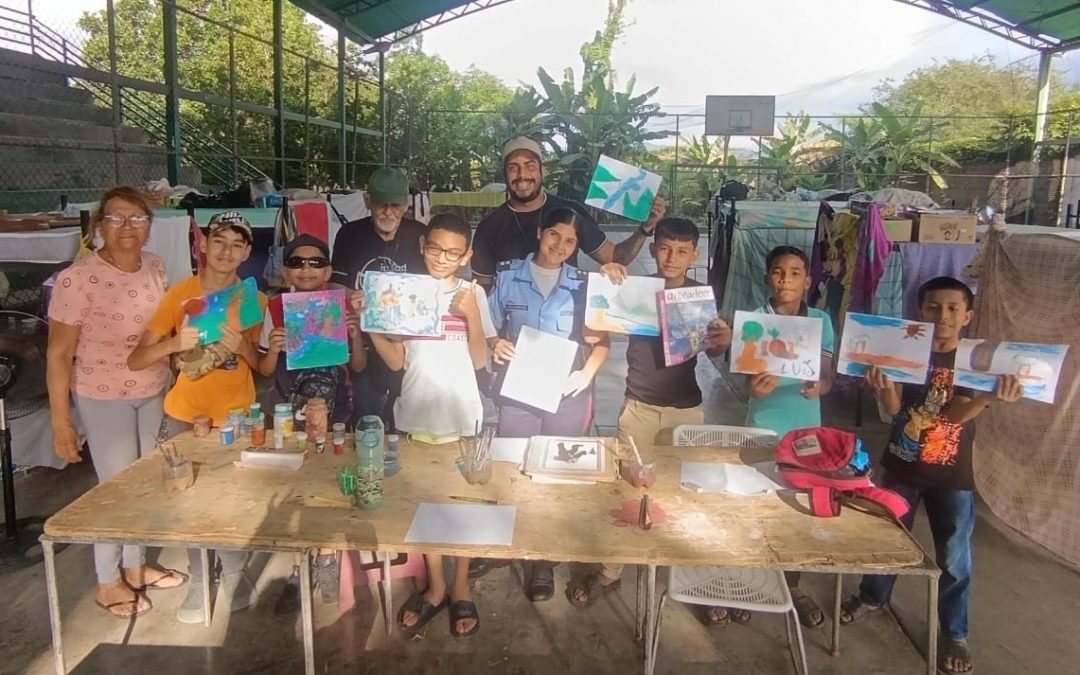 Niños en Santa Teresa del Tuy disfrutaron de arte, teatro y juego con la Ruta de la Esperanza