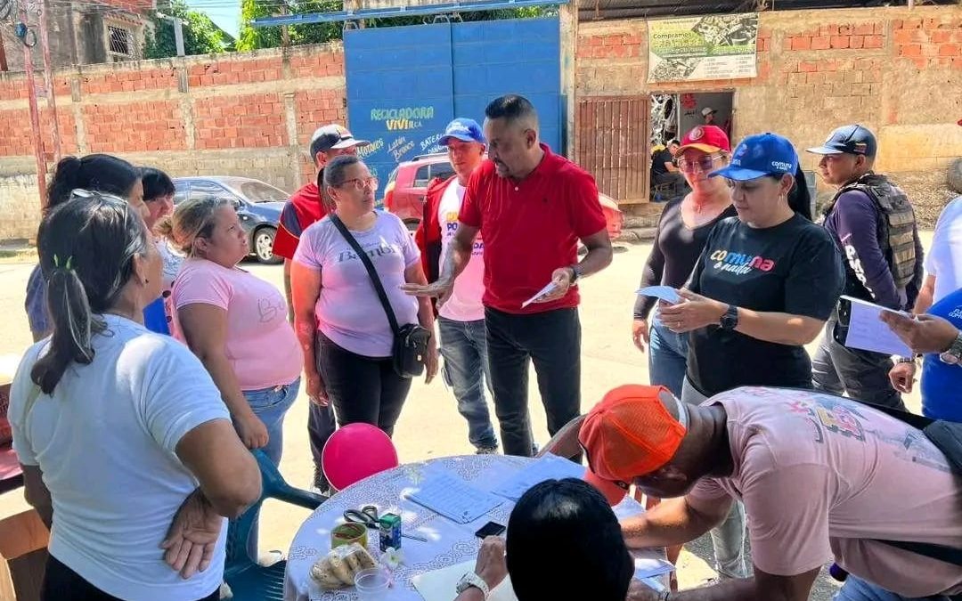 Inició plan de renovación vocerías comunales en Santa Lucía del Tuy