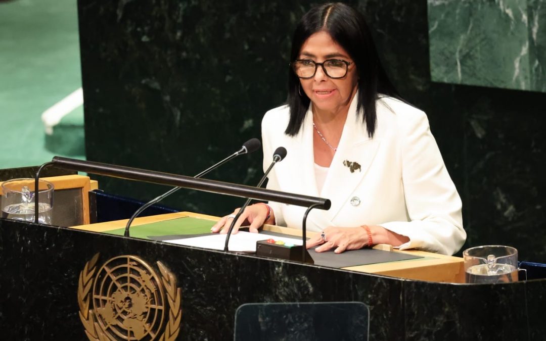 Presidenta Delcy Rodríguez en la ONU: Venezuela extiende su solidaridad a los pueblos que sufren la guerra y reafirma su compromiso por la paz