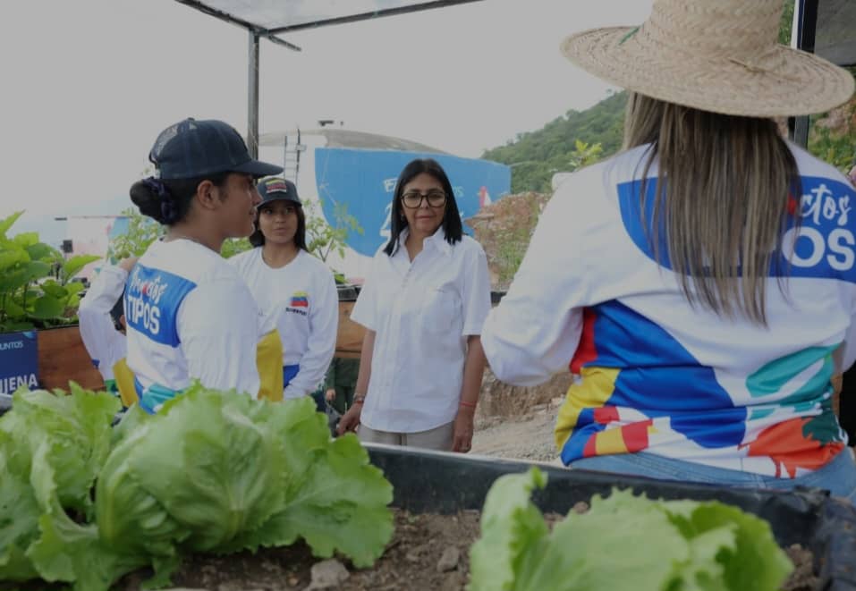Presidenta Delcy Rodríguez encabeza inauguración de centro agropecuario juvenil en Caricuao