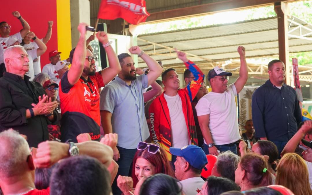 Dirigencia del PSUV llamó al despliegue casa por casa y a la movilización para la Consulta Popular del 18 de octubre