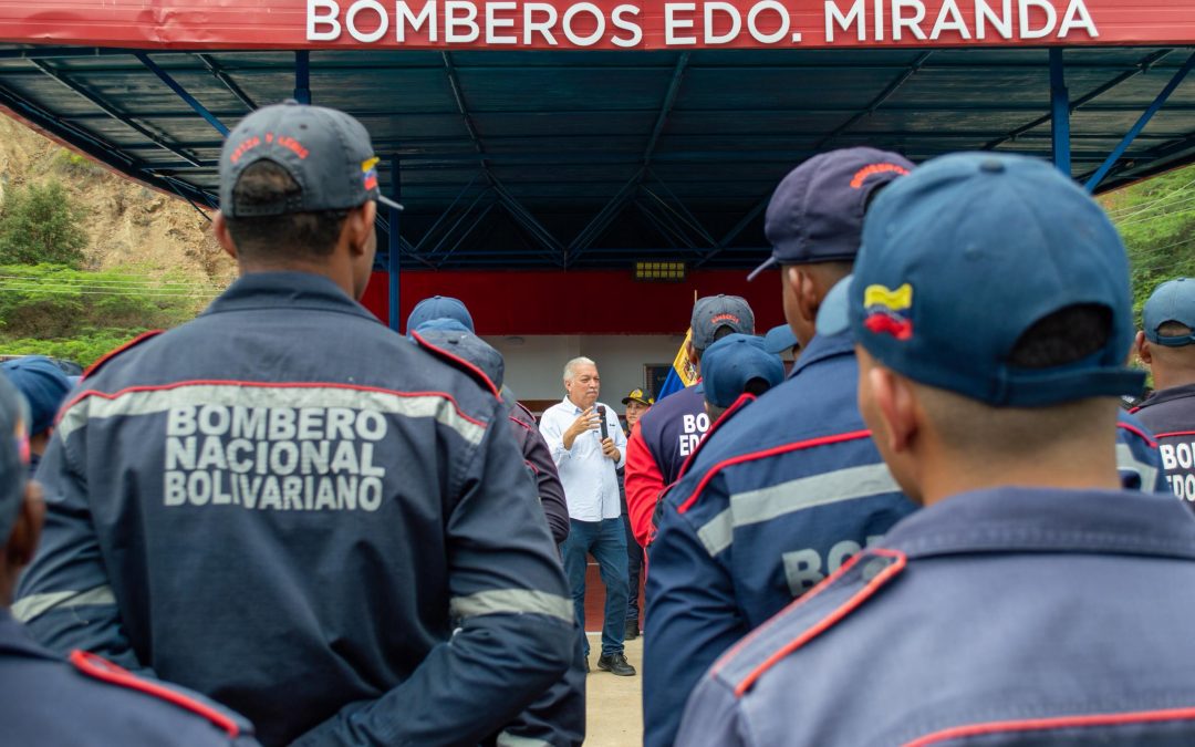 Ascienden a 169 bomberos mirandinos y reabren estación de Playa Pintada