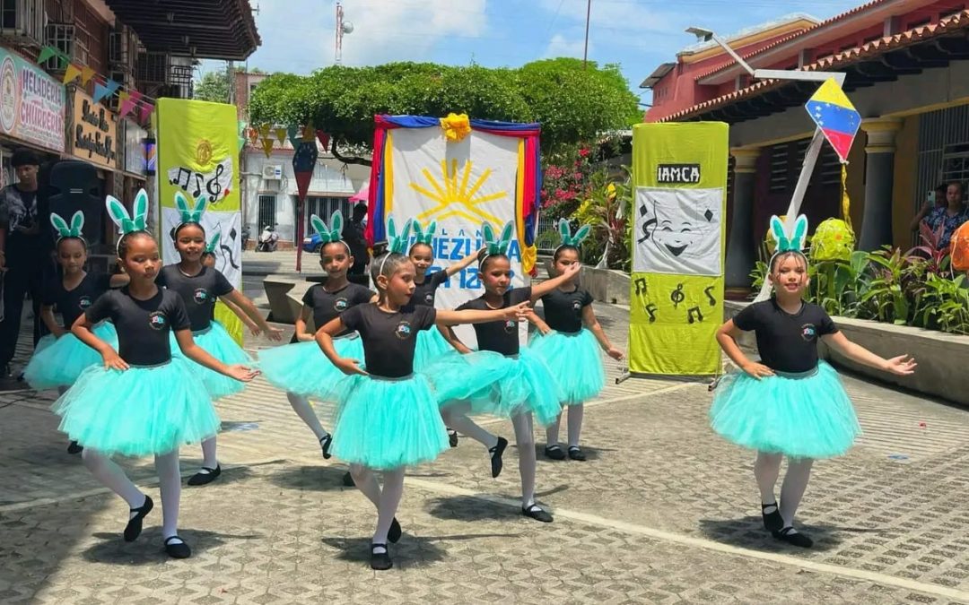 Demostración de danza reunió a más de 100 niños y niñas en Ocumare del Tuy