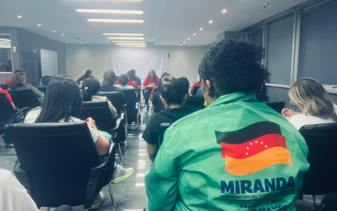 Miranda instaló el Estado Mayor Regional para la Conformación de los Comités Comunales de Adultos y Adultas Mayores