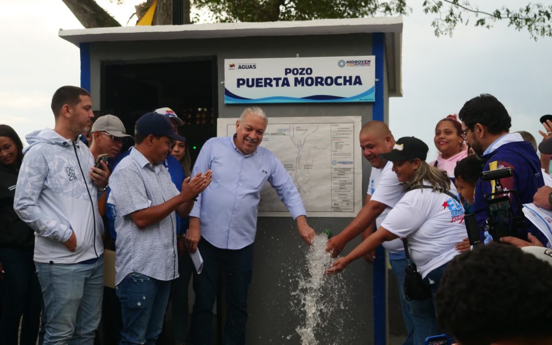 Inauguran pozo Puerta Morocha para beneficiar a 5.000 familias en Los Teques