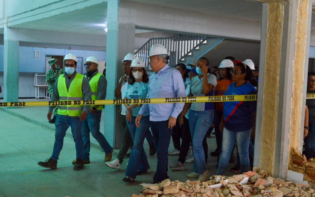 Plan Venezuela Renace inició rehabilitación de la U.E. Alberto Sequín Vera en Guarenas tras afectaciones sísmicas