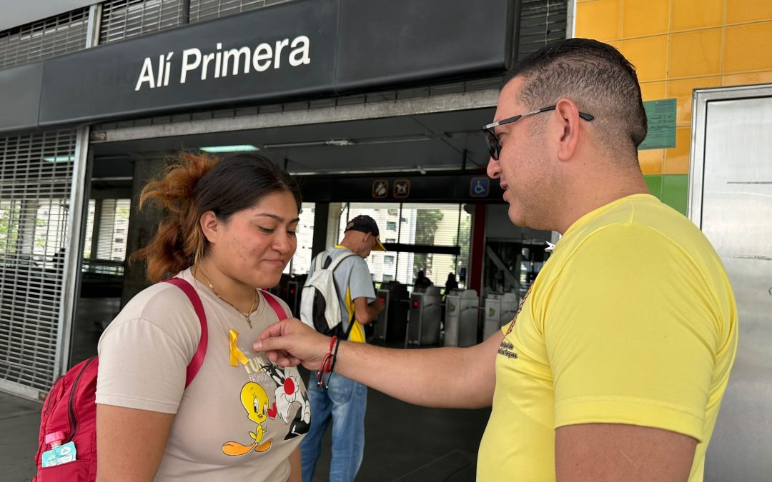 Cicpc impulsa en Metro Los Teques la campaña «Caminos de la Esperanza» para la prevención del suicidio