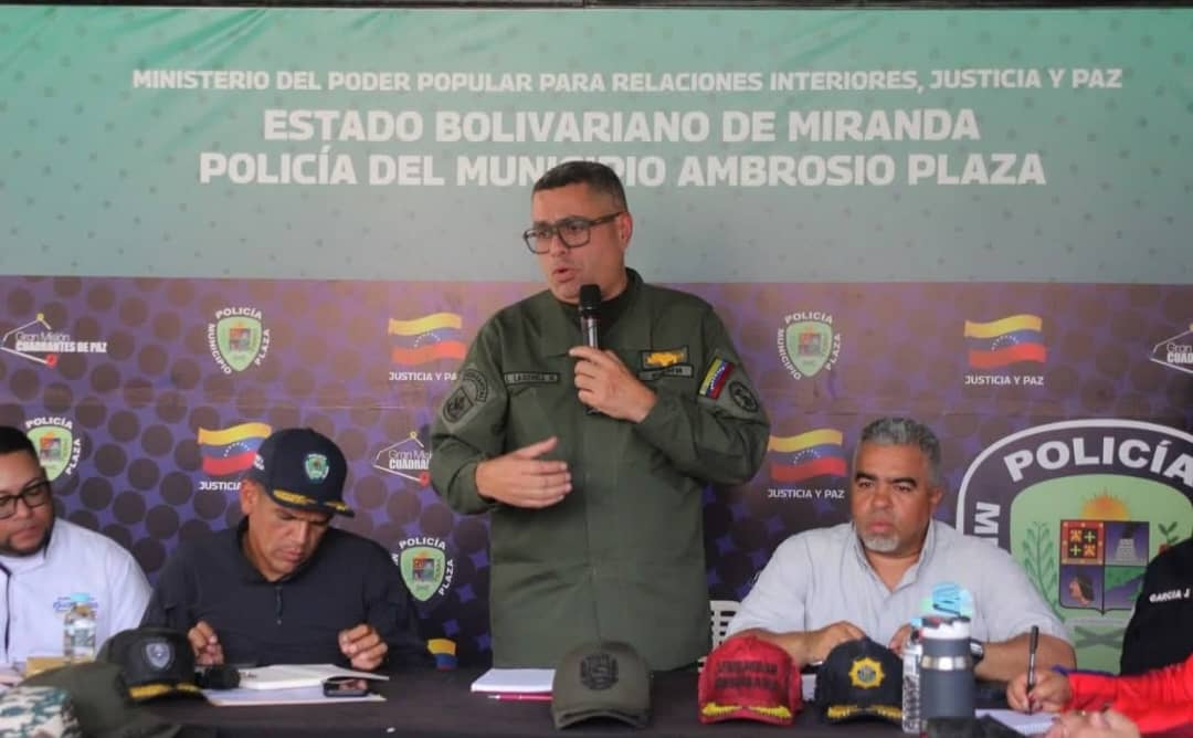 Guarenas logra reducir en 63% la incidencia delictiva durante 2026