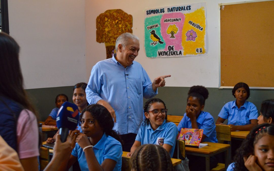 Inicia año escolar 2026-2027 en Miranda con más de 2.000 instituciones activas