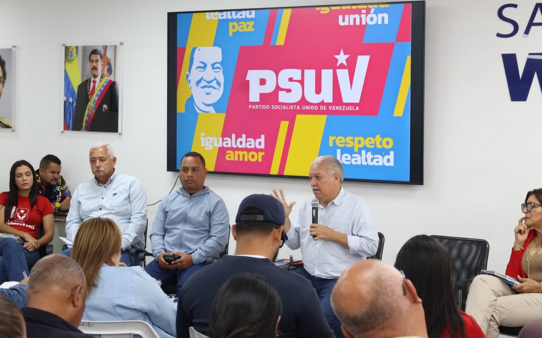 PSUV Miranda evaluó el despligue del regreso a clases, las estrategias para la renovación comunal y la Consulta Popular 2026