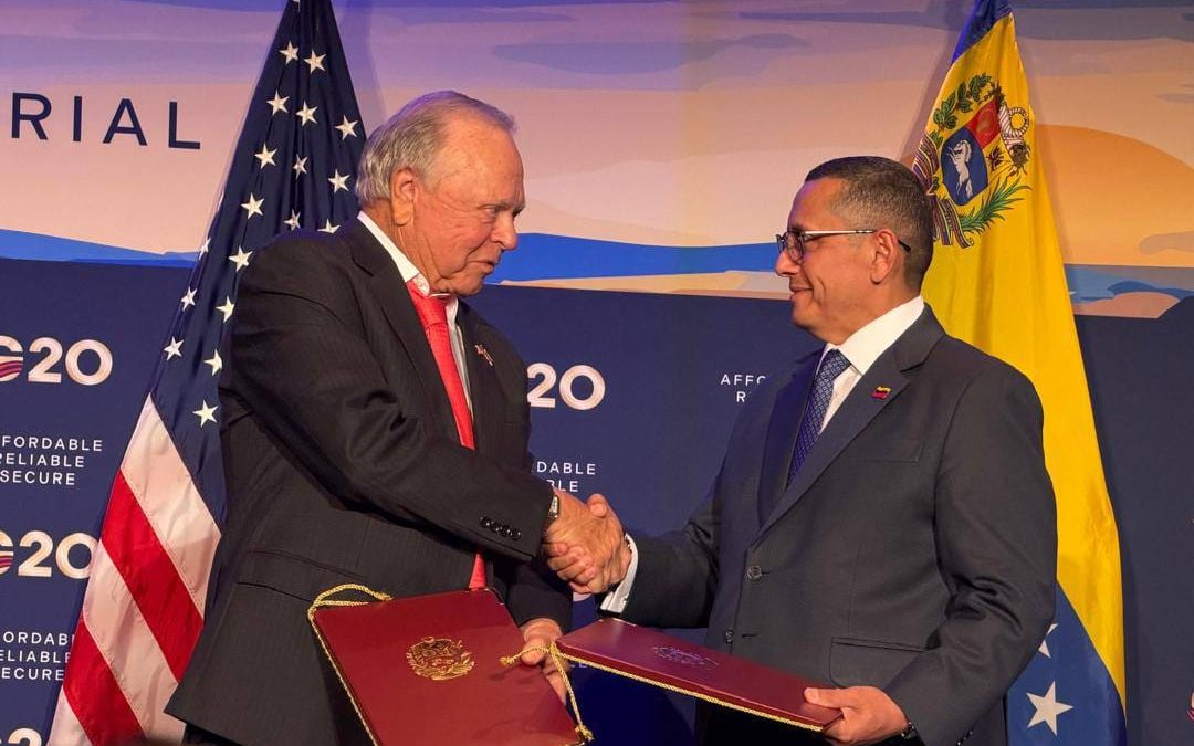 Pdvsa y empresa norteamericana firman acuerdo en la Faja Petrolífera del Orinoco