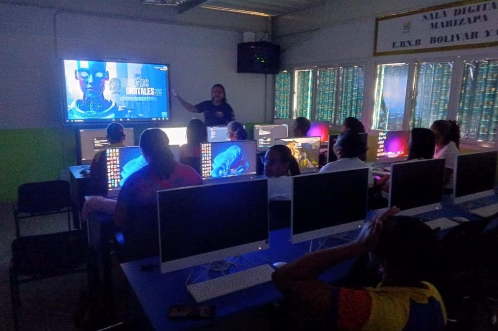 Talleres de Inteligencia Artificial fortalecen educación digital en Caucagua