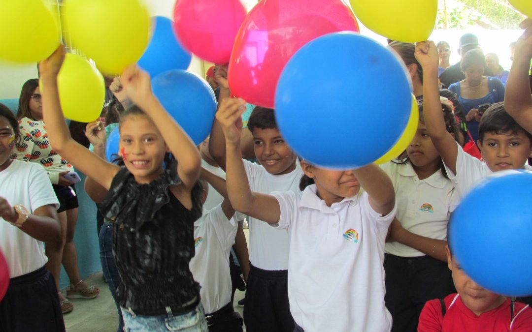 Renovado colegio Concentración Escolar La Chivera en Cristóbal Rojas