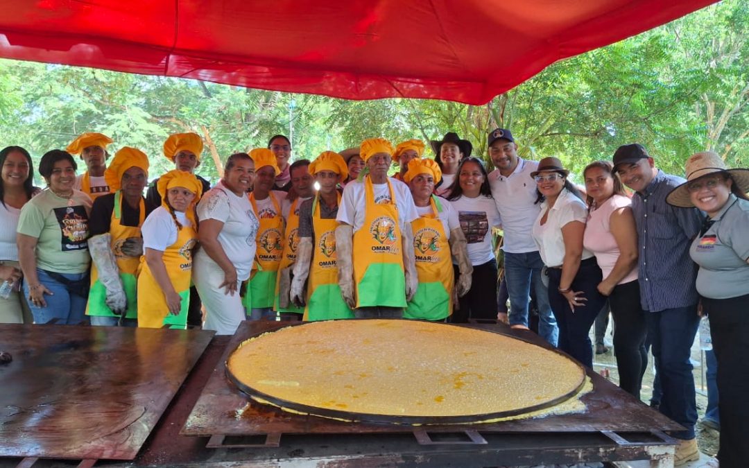 Gastronomía y cultura estuvieron presentes en XVIII Feria de la Cachapa en Santa Lucía