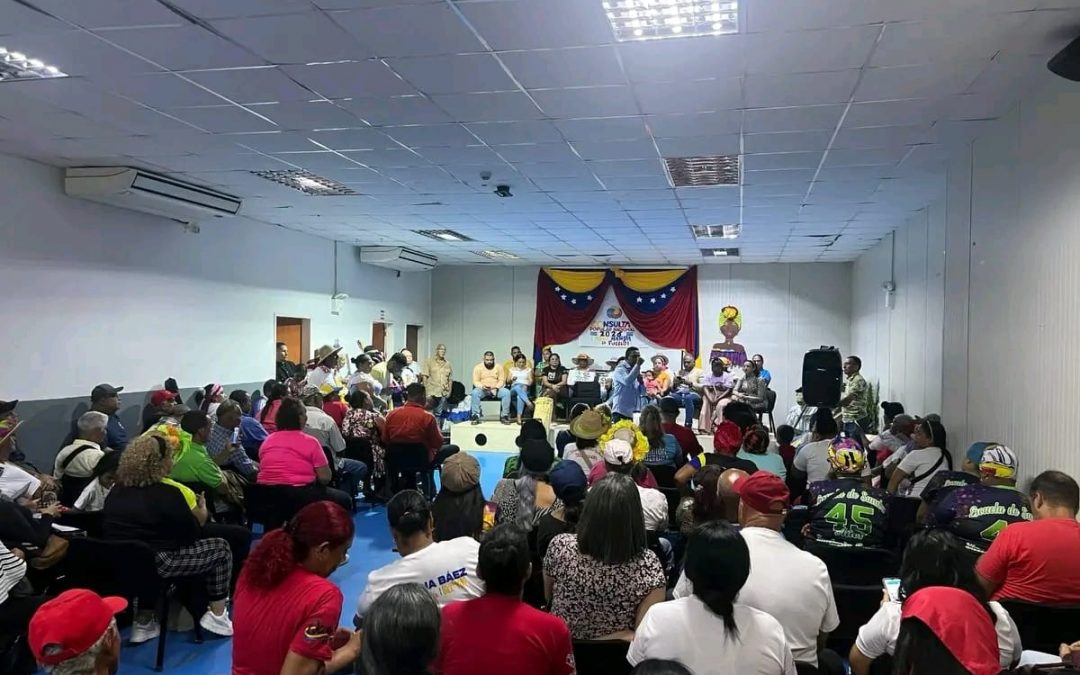 Abanderan comando cultural del Tuy para la Consulta Popular Nacional