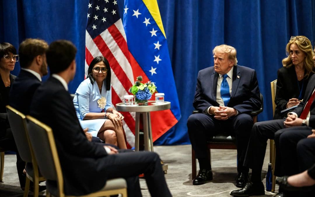 Presidenta Delcy Rodríguez sostiene histórica reunión bilateral con el presidente de EE. UU., Donald Trump, en Nueva York