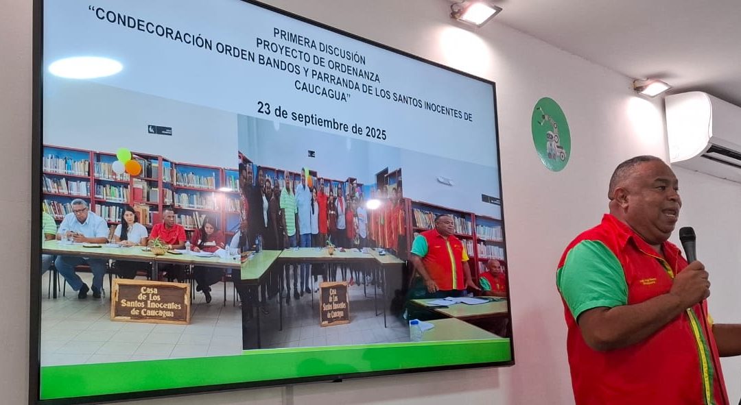 Crean la Orden Bandos y Parrandas de los Santos Inocentes en el municipio Acevedo