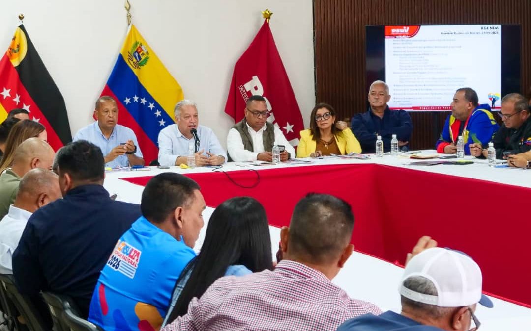 PSUV Miranda articula agenda de movilización y Consulta Popular del 18-O