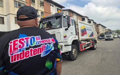 Tres niveles de Gobierno realizan jornada de servicios públicos en Ciudad Miranda de Charallave