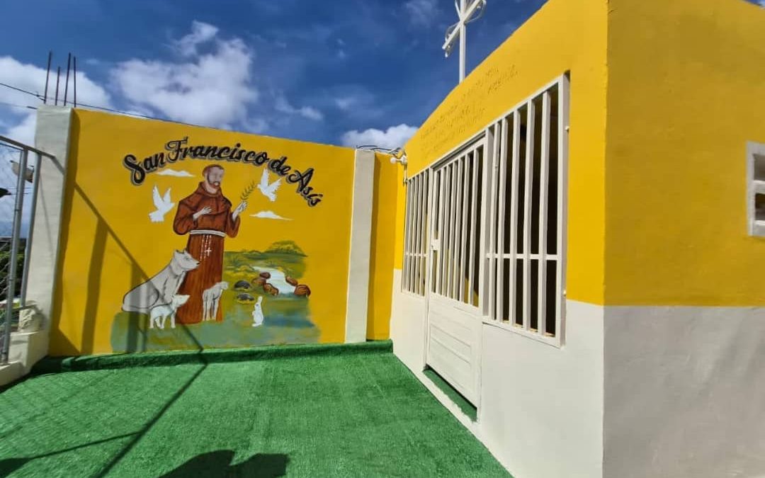 Renovado espacio de oración en Comuna Juana Mencía de Charallave
