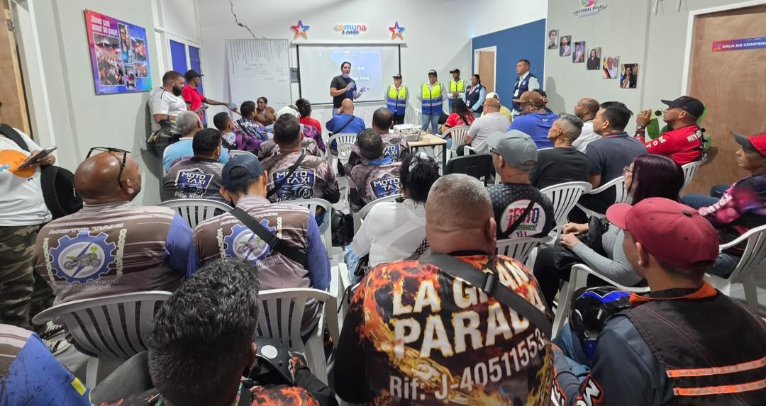 Comenzó en Charallave taller de educación vial a motorizados