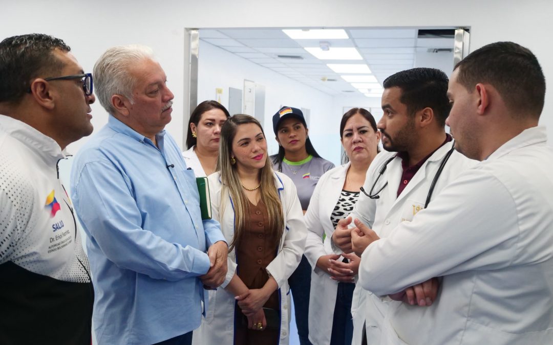 Gobernador Elio Serrano destaca el impulso a la atención de la salud en Miranda mediante el uso de alta tecnología