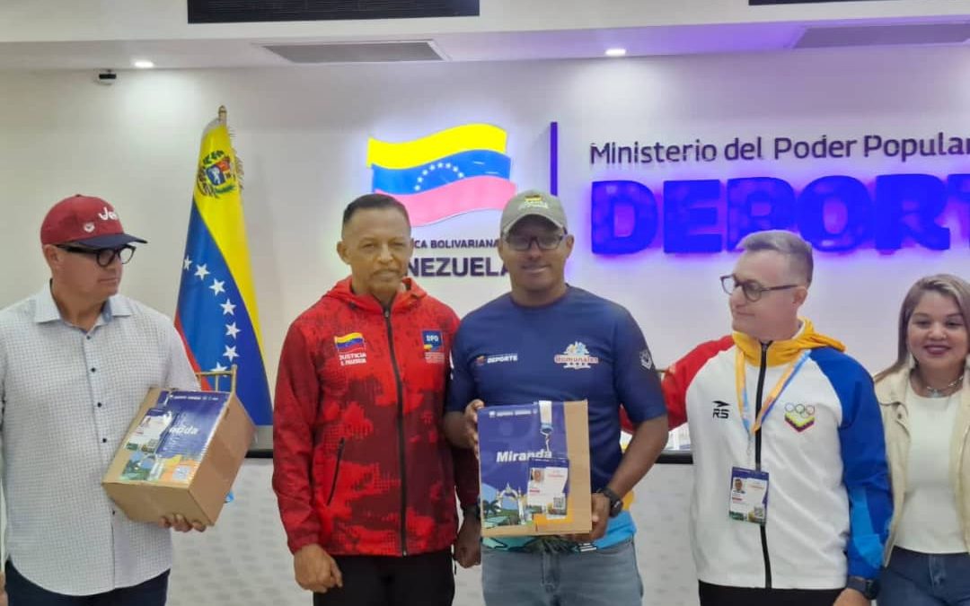 Miranda recibió credencial para participar en IV Juegos Deportivos Nacionales Comunales 2026