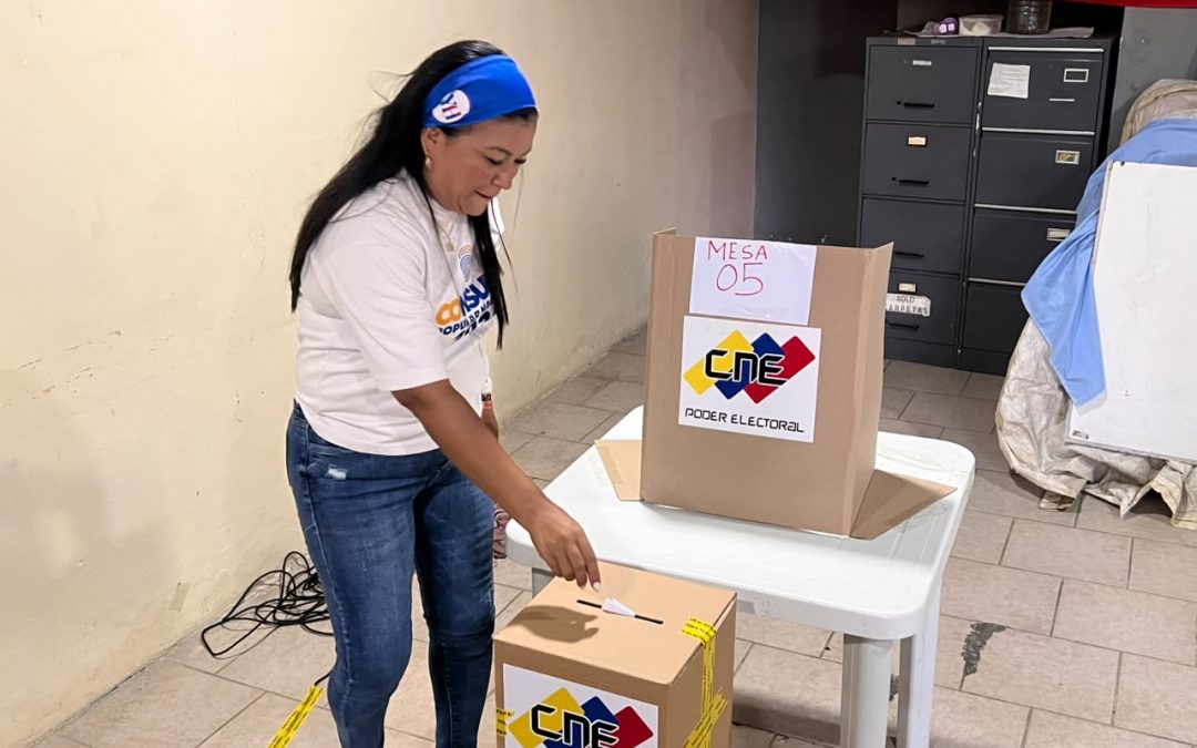 Alcaldesa Yuhismar Hernández: Charallave participó en la Consulta Nacional para consolidar el Poder Popular