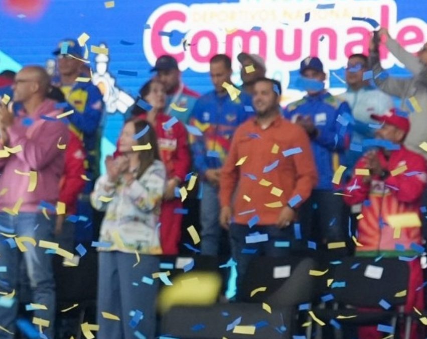 Miranda dijo presente en inauguración de Juegos Deportivos Nacionales Comunales 2026